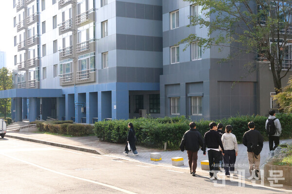 지난 4일 생활관 7동의 모습.